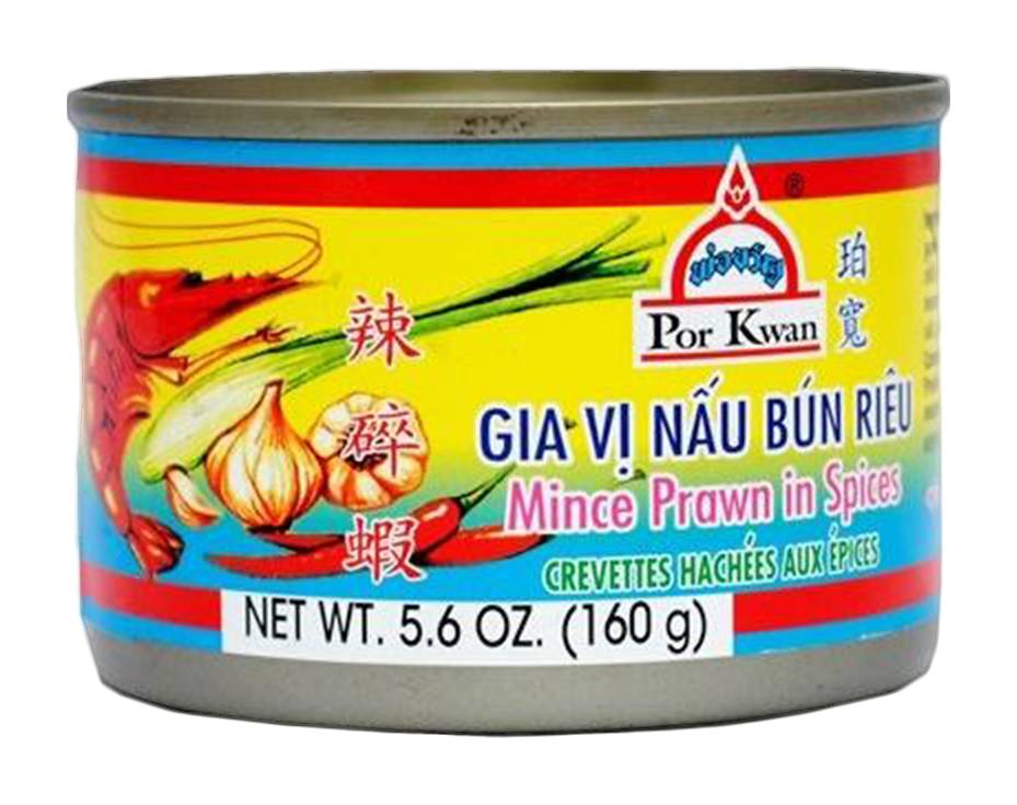 Por Kwan Minced Prawn in Spices (tin) (160g)