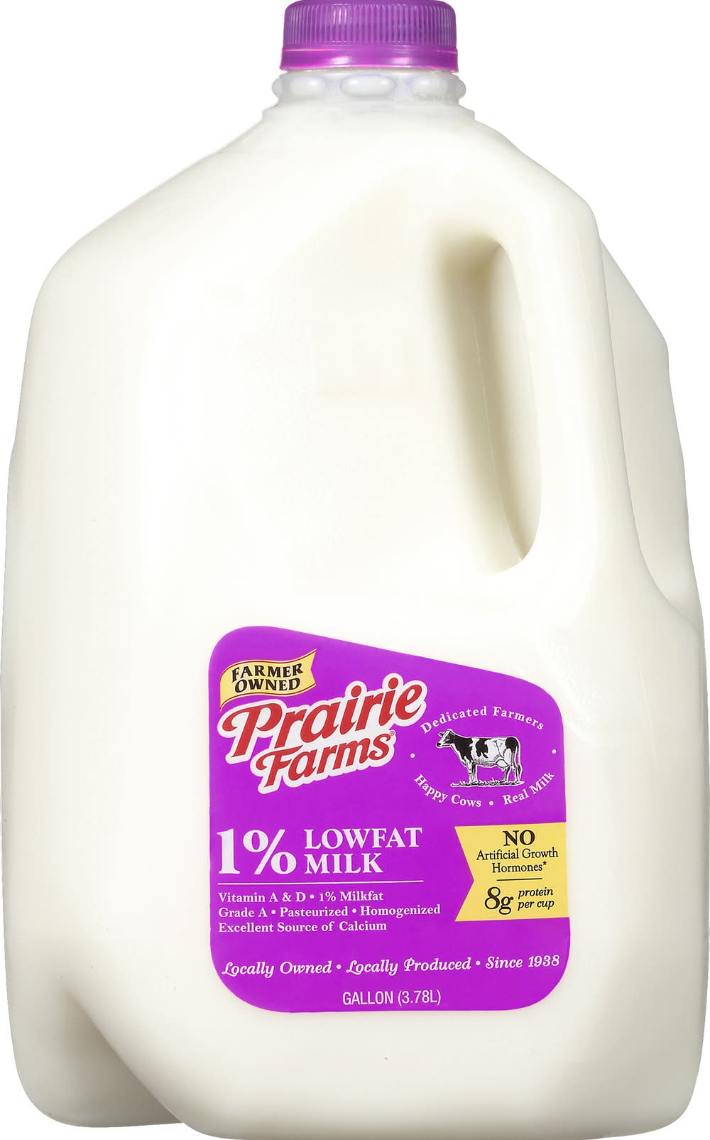 Prairie Farms 1% Lowfat Milk (3.78 L)