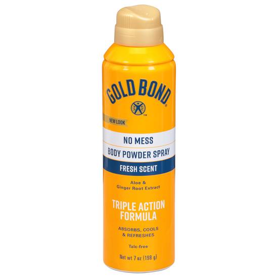 Gold Bond No Mess Fresh Scent Body Powder Spray
