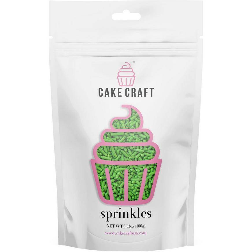 Party City Cake Craft Jimmie Sprinkles (lime green)