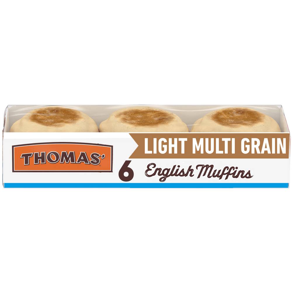 Thomas' Light Multigrain English Muffin (6 ct)