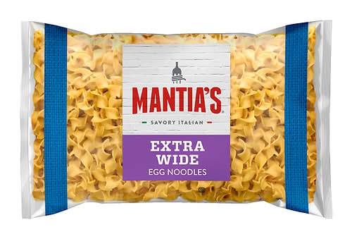 Mantia's Savory Italian Extra Wide Egg Noodles (12 oz)