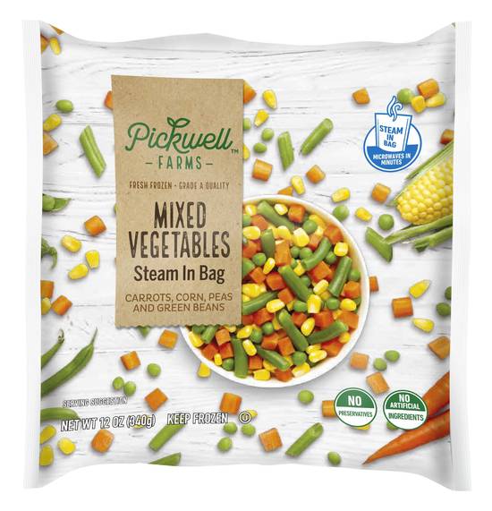 Pickwell Farms Mixed Vegetables Steam in Bag