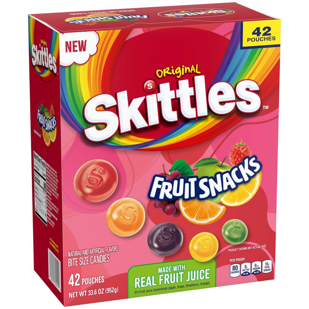 Skittles Fruit Snacks (42 ct)