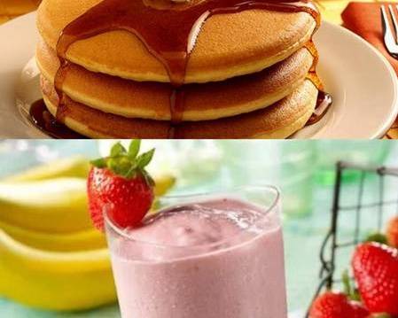 HOT CAKES & BEBIDA