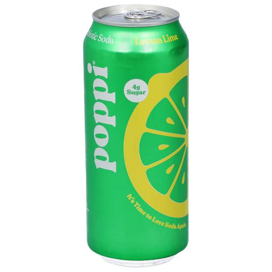 Poppi Lemon Lime Soda (16 fl oz)