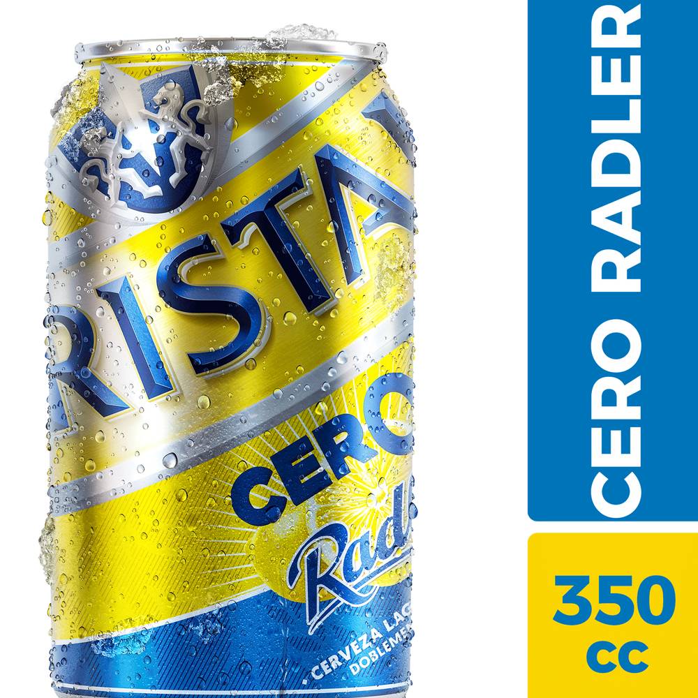 Cristal · Cerveza radler cero (350 ml)