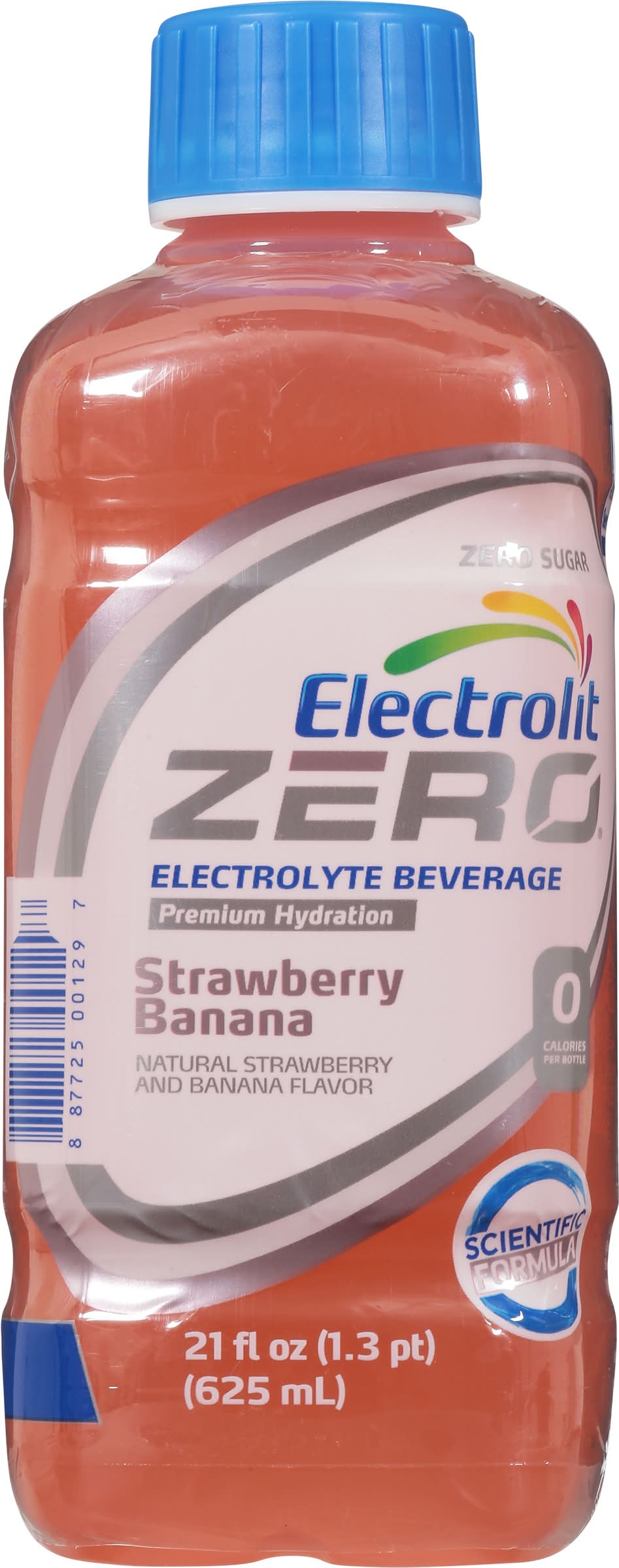 Electrolit Gluten Free Zero Electrolyte Premium Hydration Drink, Strawberry Banana (21 fl oz)