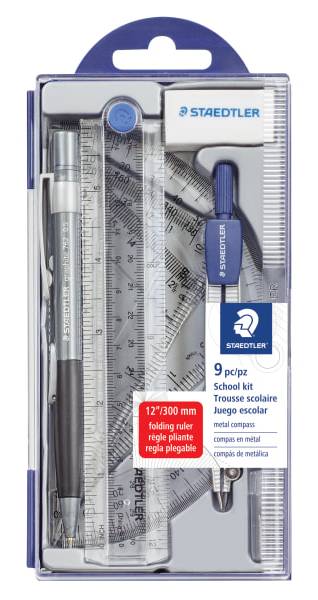 Staedtler® 9-Piece Math School Kit