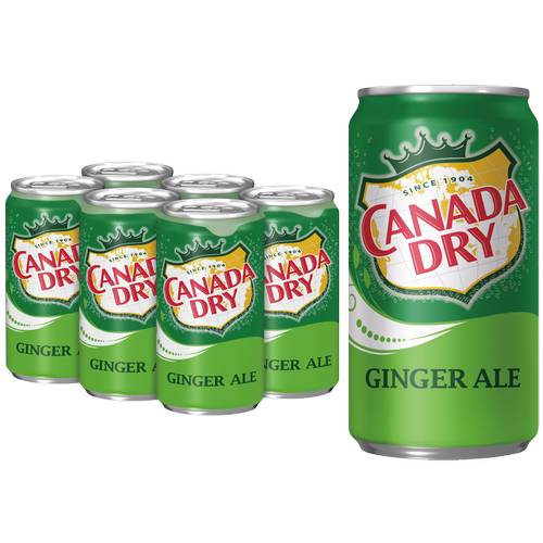 Canada Dry Ginger Ale 6pk 7.5oz