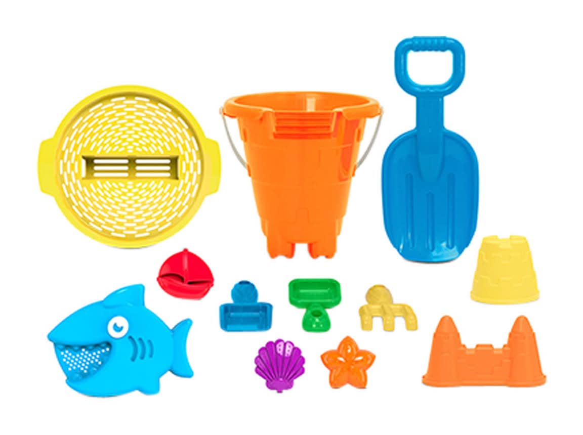 Next Wave Beach Toys Set 12 Ct Assorted Colors