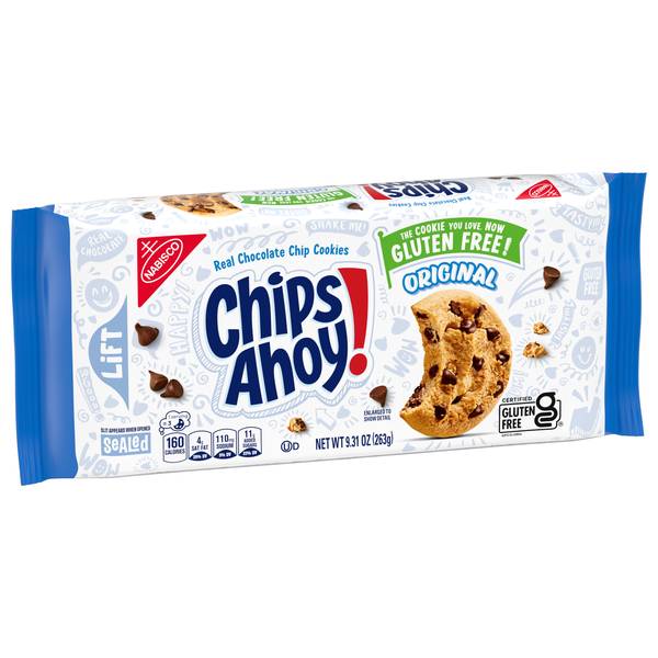 CHIPS AHOY! Original Crunchy Gluten Free Chocolate Chip Cookies