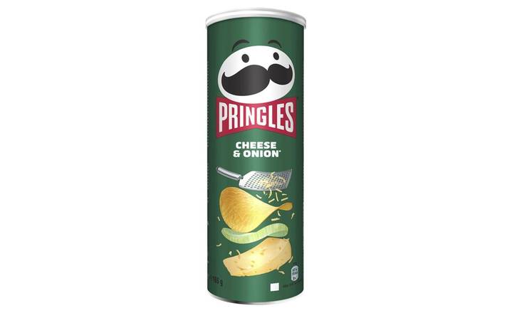 Pringles Cheese & Onion Crisps Can 165g (403184) 