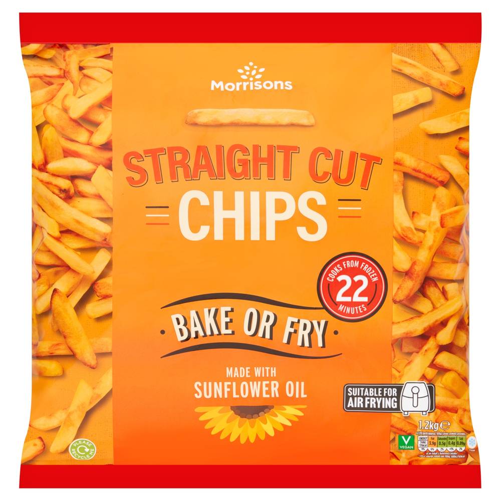 Morrisons Straight Cut Chips (1.2kg)