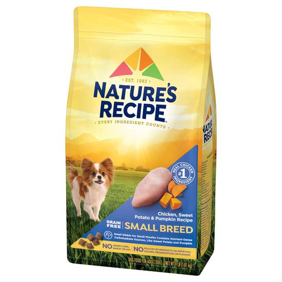 Nature's Recipe Chicken Sweet Potato & Pumpkin Small Breed Dog Food