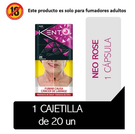 Kent - Ikon mix frutos rojos - Cajetilla 20 u