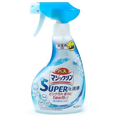 花王　バスマジックリン　ＳＵＰＥＲ泡洗浄　香りが残らないタイプ　本体　３５０ｍｌ