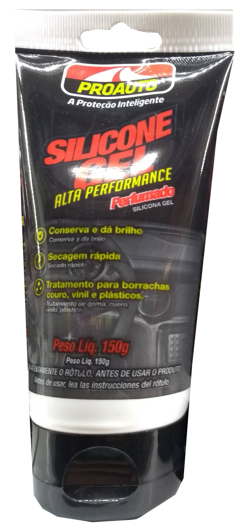 Proauto silicone em gel perfumado alta performance (150g)