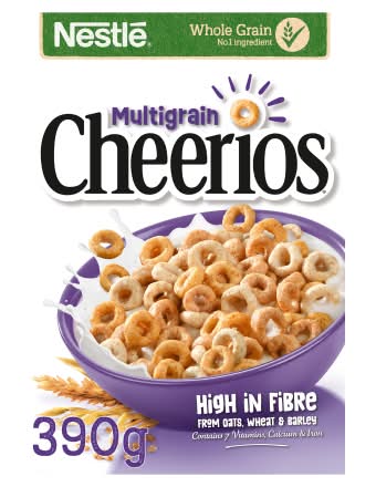 Cheerios Multigrain Breakfast Cereal (390g)