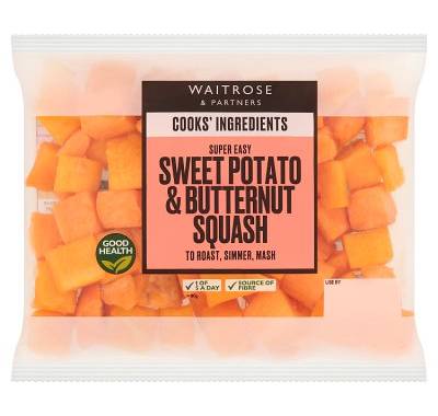 Waitrose & Partners Cooks' Ingredients Sweet Potato & Butternut Squash