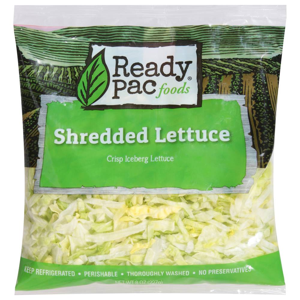 Ready Pac Shredded Iceberg Lettuce (8 oz)