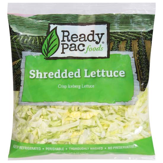 Ready Pac Foods Shredded Iceberg Lettuce (8 oz)