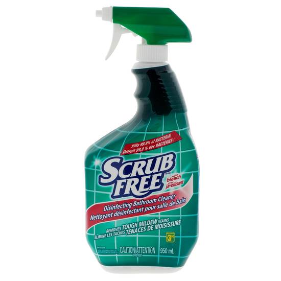 Scrub Free Disinfecting Bathroom Cleaner Spray (950 ml)