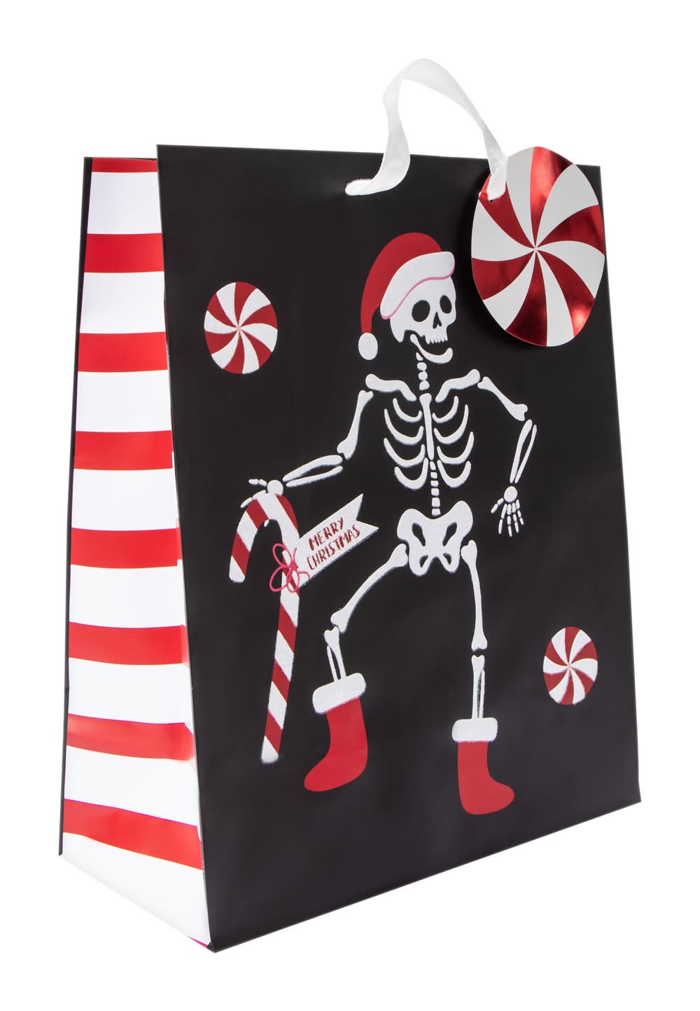 Merry Christmas Gift Bags Black