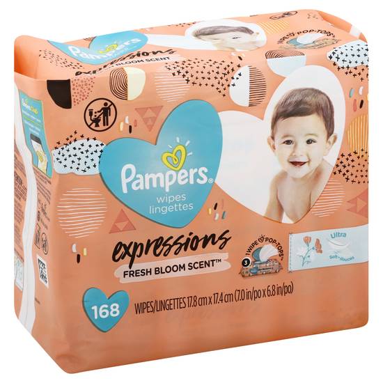 Pampers Multi-Use Clean Breeze Baby Wipes (168 ct)