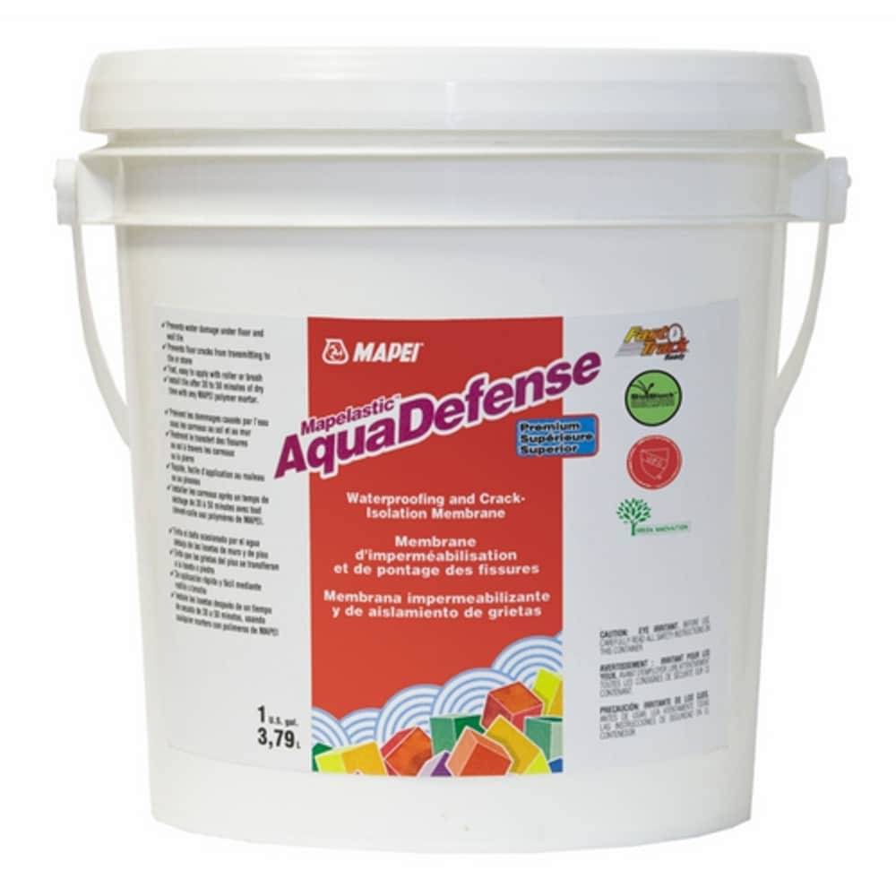 MAPEI Mapelastic Aquadefense 1-Gallon Liquid Indoor or Outdoor Waterproof Membrane | 7339104