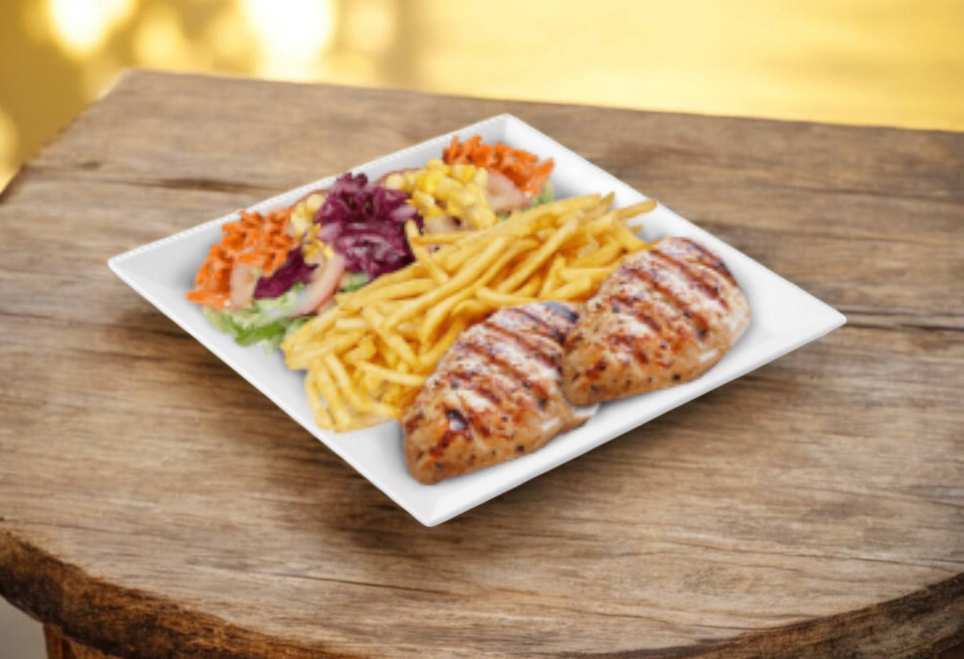 🍗  Assiette Escalope de volaille