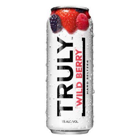 TRULY Wild Berry Hard Seltzer 24oz can