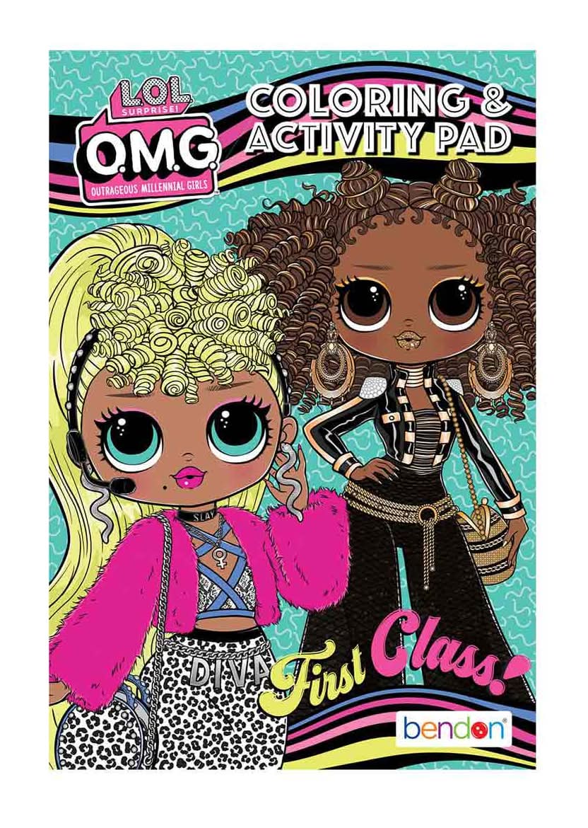 Bendon Coloring & Activity Pad Assorted