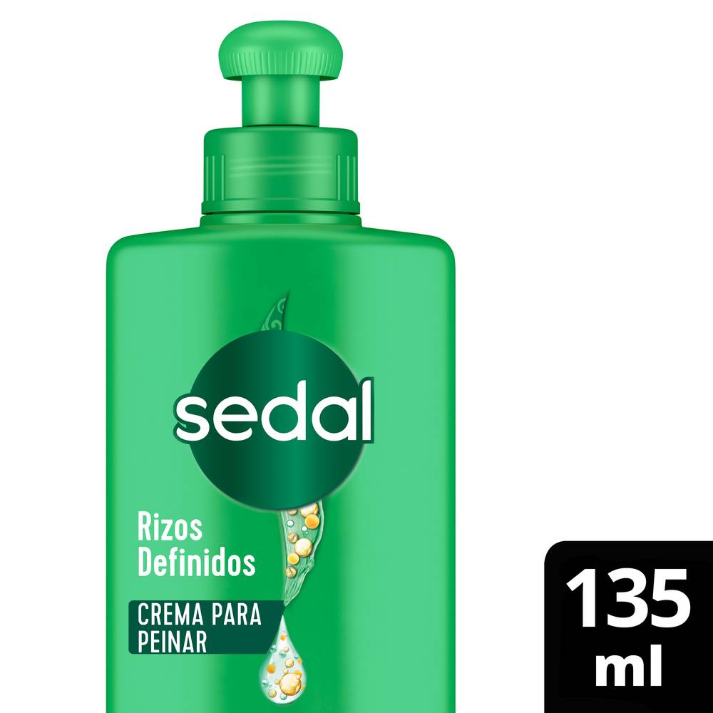 Sedal crema para peinar rizos definidos (botella 135 ml)