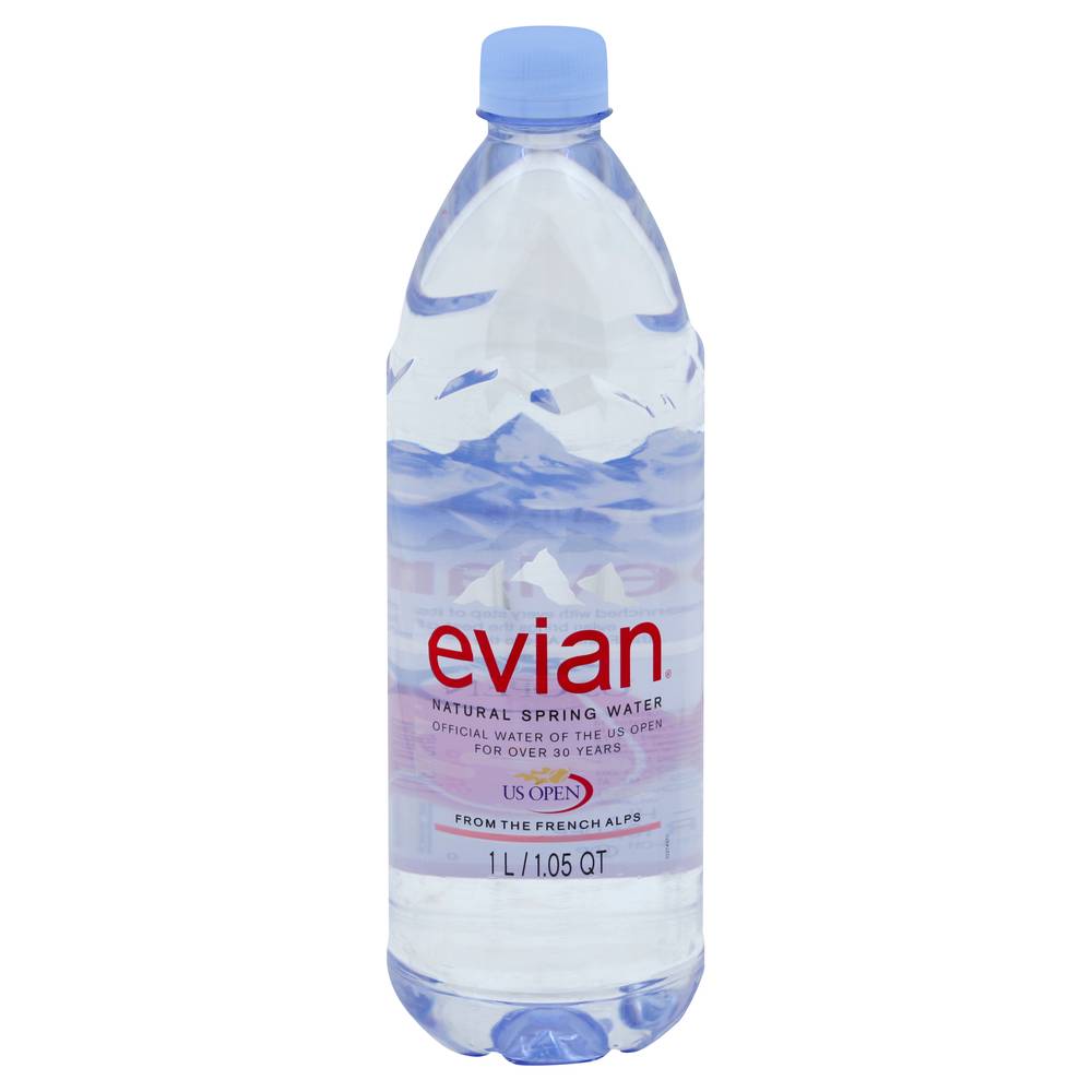 Evian Natural Spring Water (1 L)