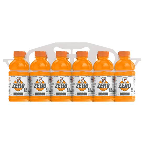 Gatorade g Zero Orange Sports Drink (12 ct, 12 fl oz)