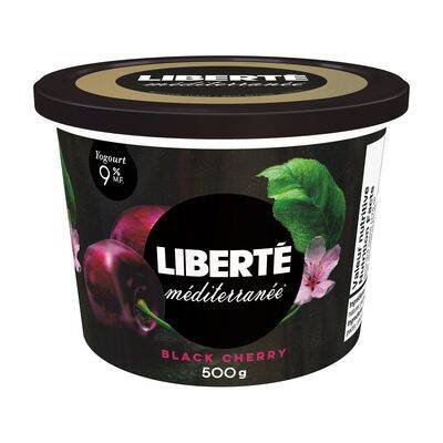 Liberté Méditerranée Yogurt Black Cherry 9% (500 g)