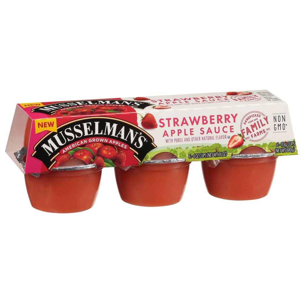 Musselman's Strawberry Apple Sauce (1.5 lbs)