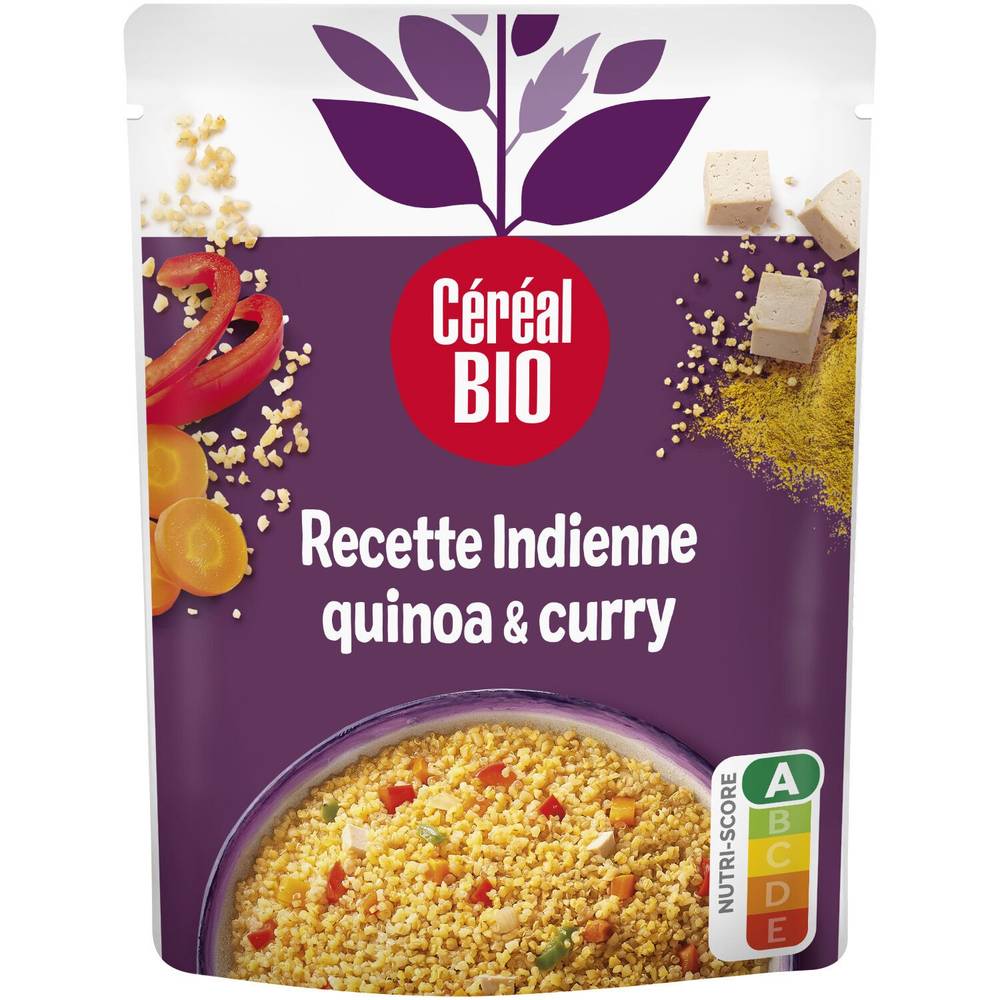 Céréal Bio - Cereal bio quinoa & boulghour à l'indienne
