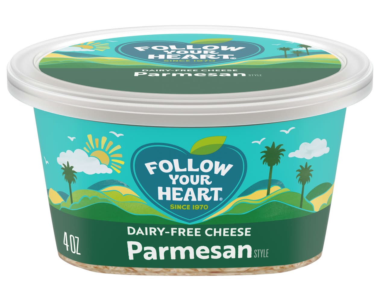 Follow Your Heart Dairy Free Shredded Cheese, Parmesan Style (16 oz)