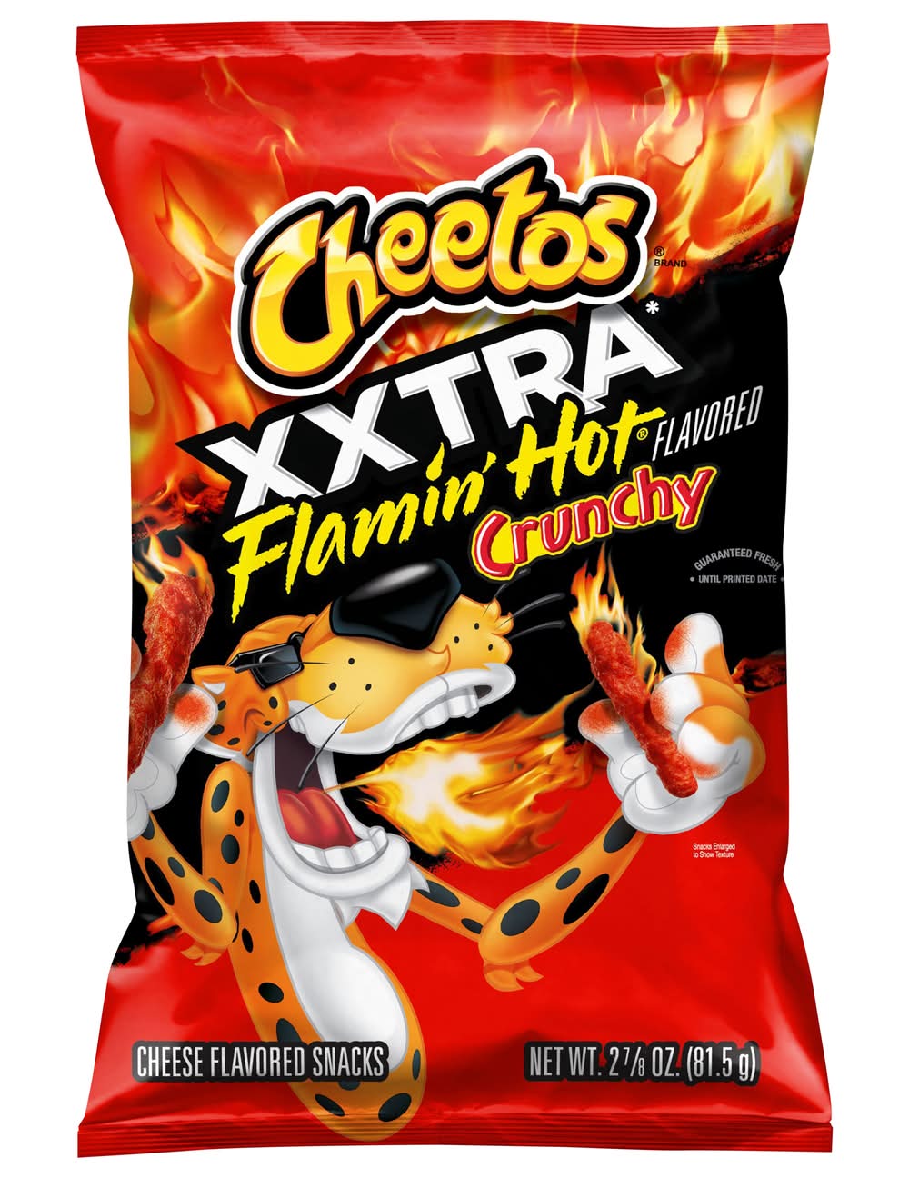 Cheetos Xxtra Crunchy Snacks, Flamin' Hot (2.88 oz)