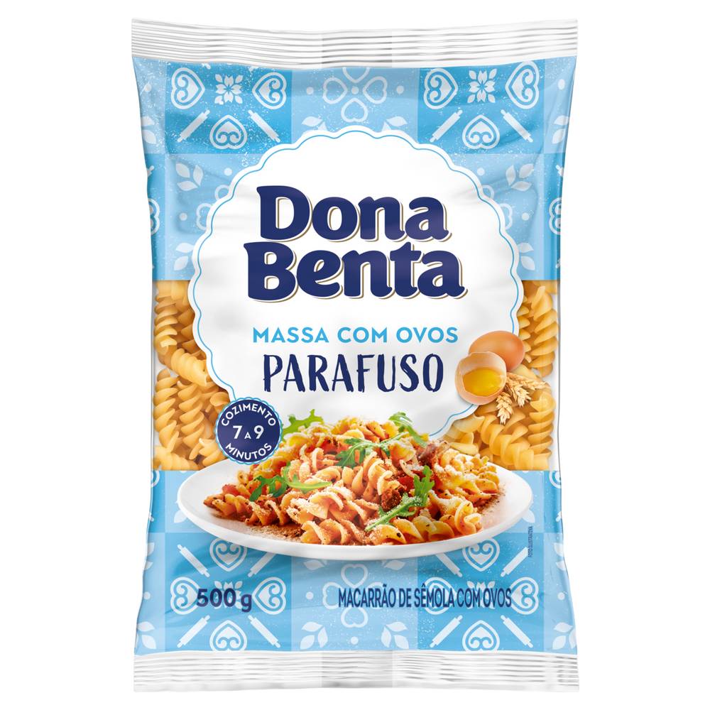 Dona benta macarrão parafuso tradicional (500 g)