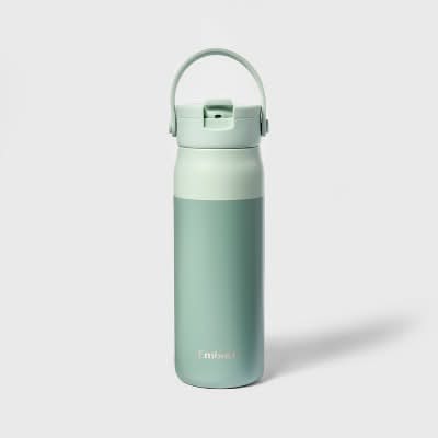 Embark Stainless Steel Hydration Water Bottle 24oz, Green