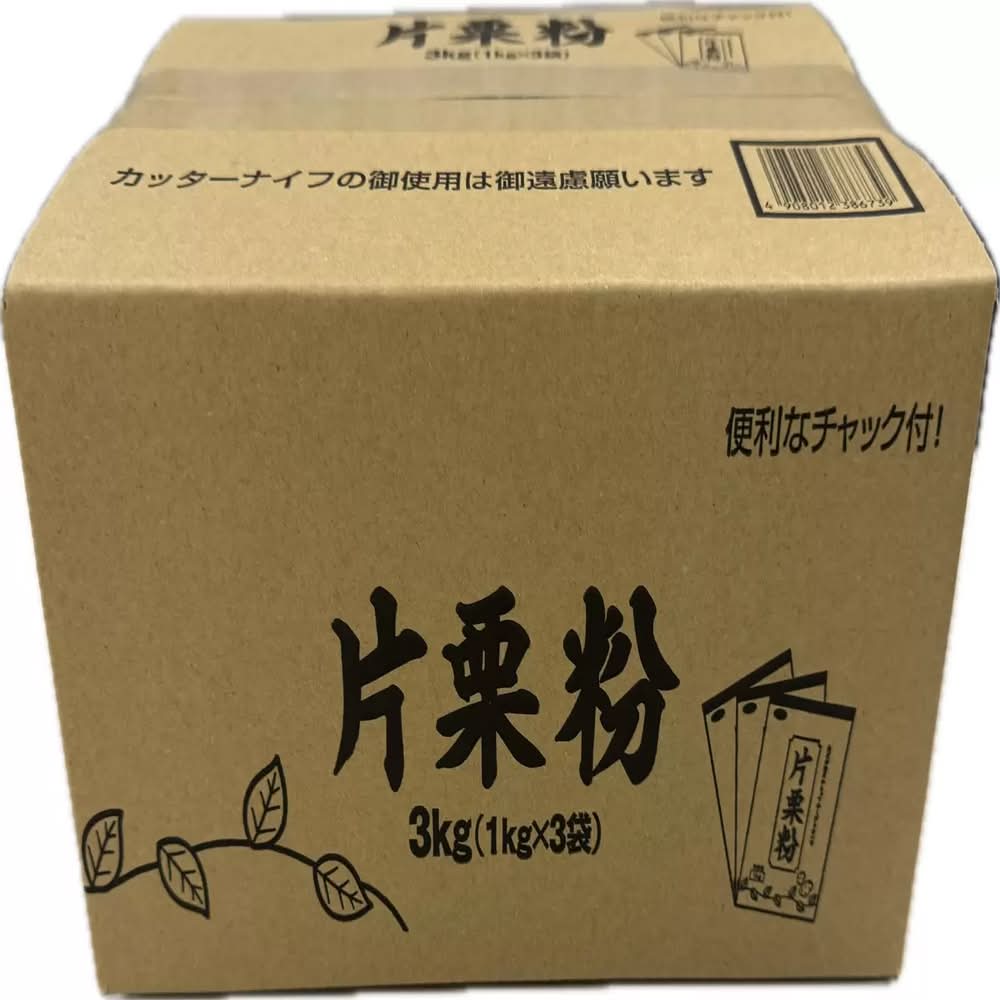 カークランドシグネチャー全農食品片栗粉 (3 個)