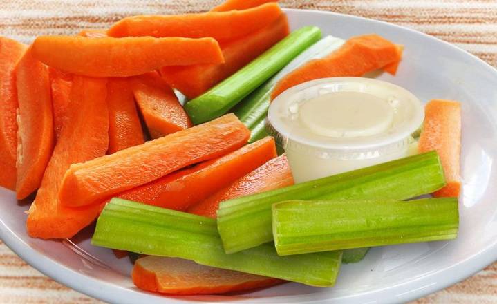 Veggies and Dip with Blue Cheese Dip