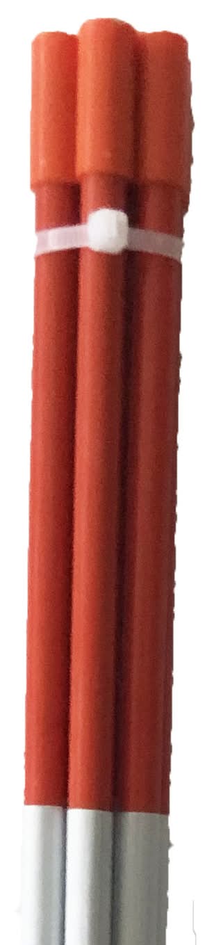 Home Plus 48 In. Round Orange Driveway Marker 6 Pk