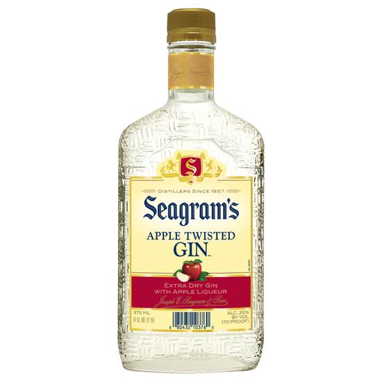 Seagram's Twisted Gin Apple (375ml bottle)
