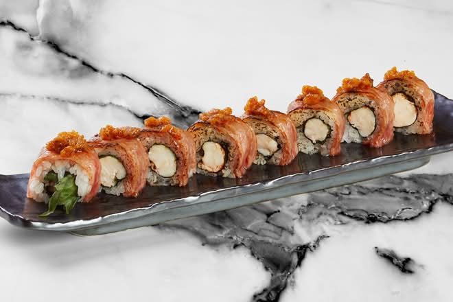 Seared A5 Surf & Turf (8)