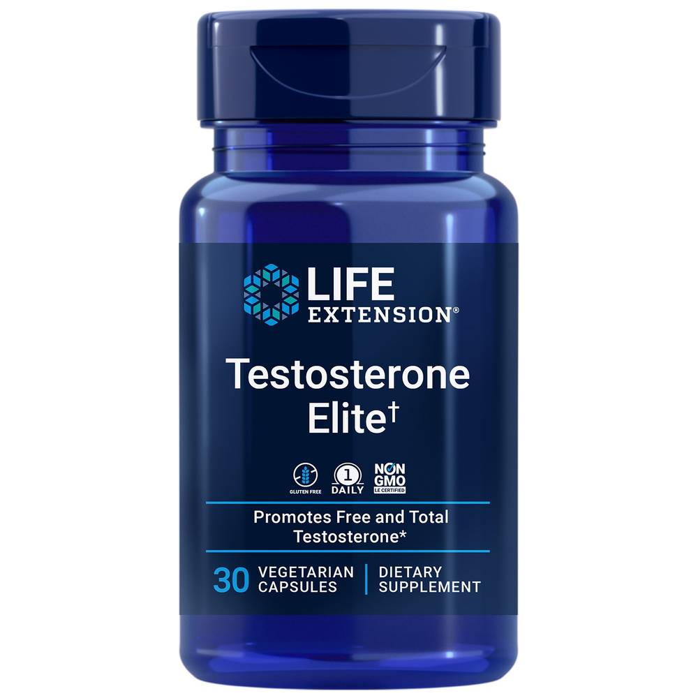 Life Extension Testosterone Elite Vegetarian Capsules
