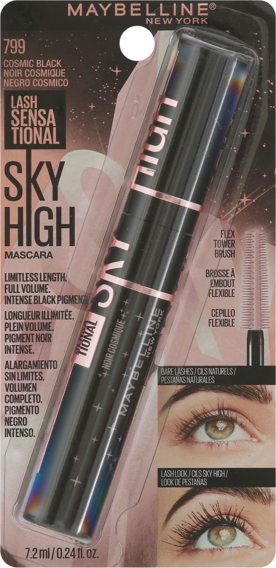 Maybelline Lash Sensational Sky High Mascara True Brown 7.2ml Nicaragua